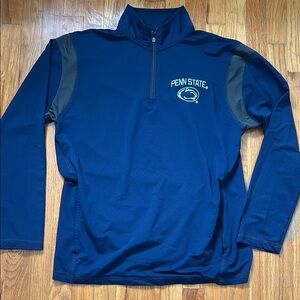 Champion Navy and Gray Long Sleeve Shirt